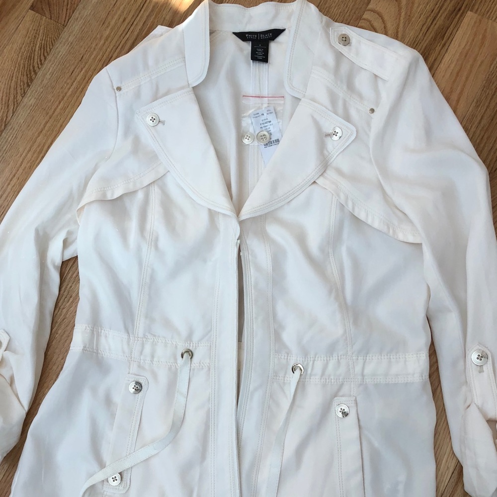 White House Black Market light weight jacket.